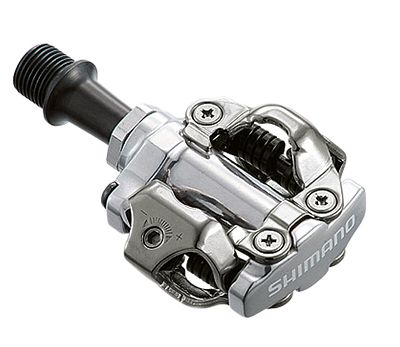 Превью  Педали SHIMANO PD-M540 контактные SPD без шипов Серебристый